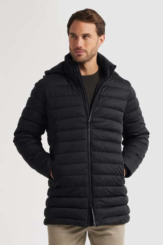 Doudoune à capuche - Noir