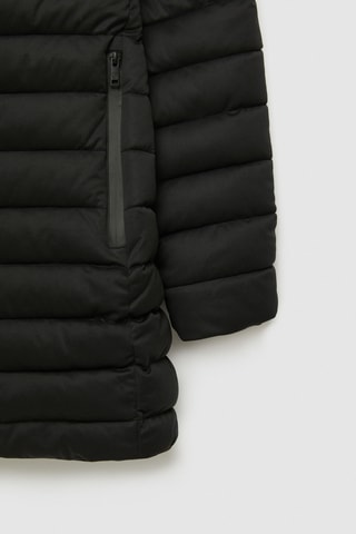 Doudoune à capuche - Noir