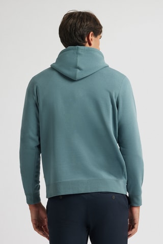 Sweat à capuche - Bleu