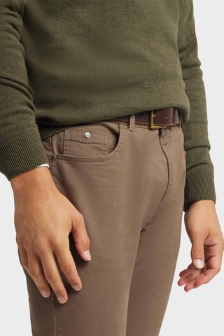 Pantalon slim - Vert