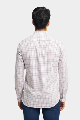 Chemise regular - Rouge