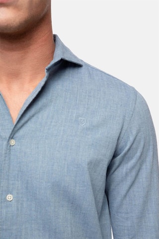 Chemise regular - Bleu