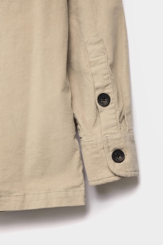 Surchemise en velours - Beige