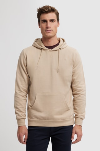 Sweat à capuche - Camel