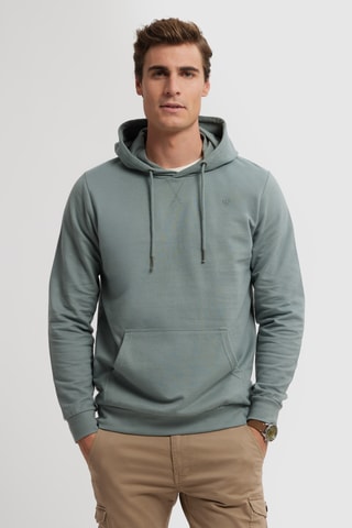 Sweat à capuche - Vert foncé