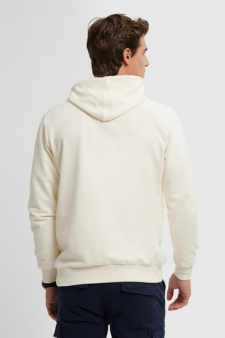 Sweat à capuche - Blanc