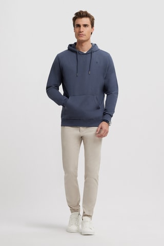 Sweat à capuche - Bleu marine