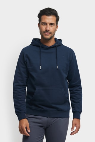 Sweat à capuche - Bleu marine