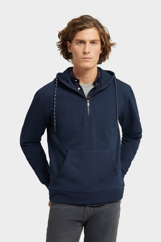 Sweat à capuche - Bleu marine