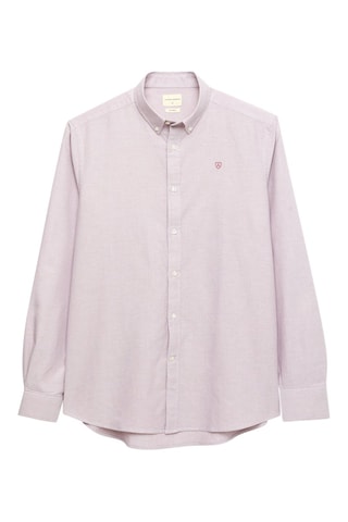 Chemise regular en coton biologique - Rose