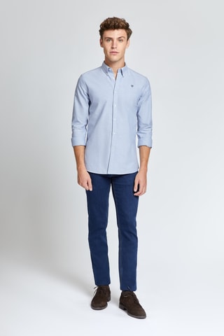 Chemise regular - Bleu