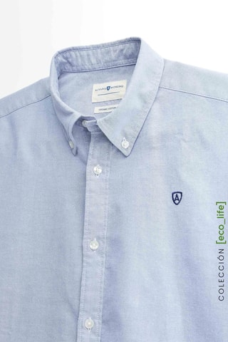 Chemise regular - Bleu
