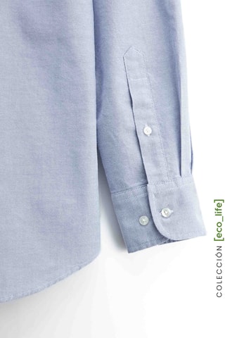Chemise regular - Bleu