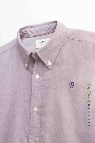 Chemise regular - Rose foncé