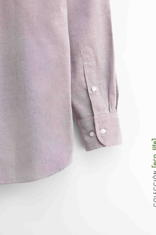 Chemise regular - Rose foncé