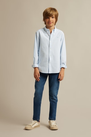 Chemise regular - Bleu