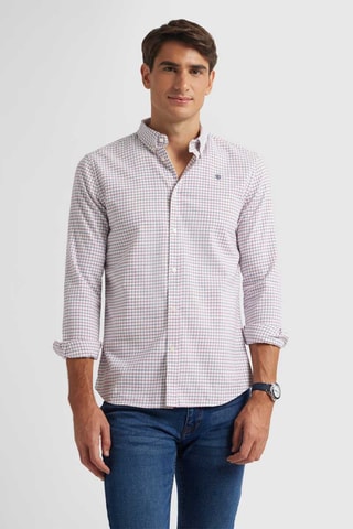 Chemise regular - Rouge