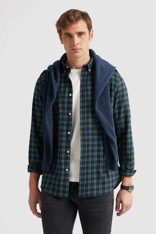 Chemise regular - Vert
