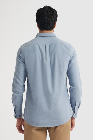 Chemise regular - Bleu
