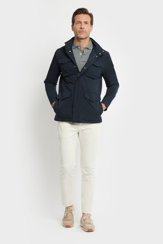 Veste à capuche - Bleu marine