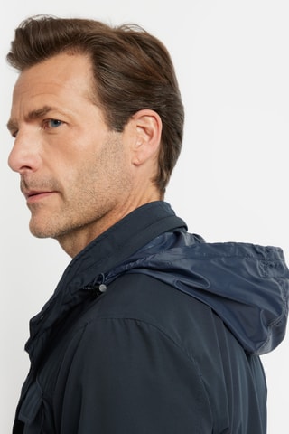 Veste à capuche - Bleu marine