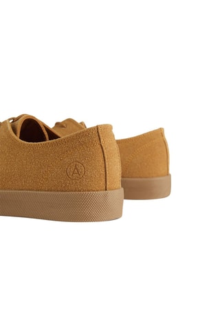 Baskets en nubuck - Marron