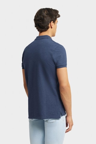 Polo regular - Bleu