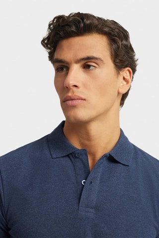 Polo regular - Bleu