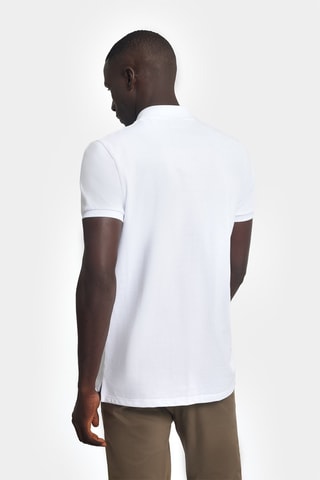 Polo regular - Blanc