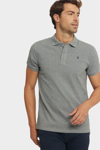 Polo regular - Gris