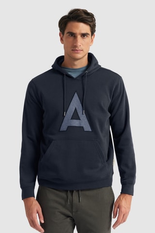 Sweat à capuche - Bleu marine