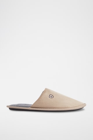 Pantoufles en nubuck - Gris