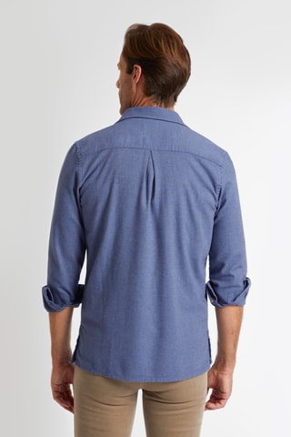Chemise regular - Bleu