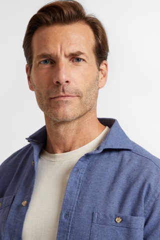 Chemise regular - Bleu