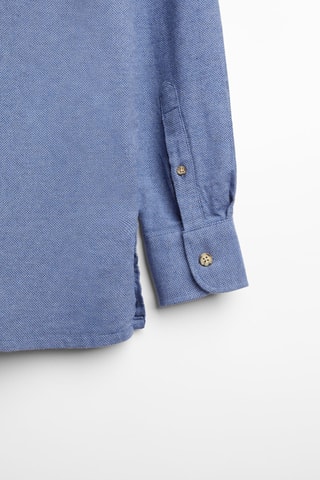 Chemise regular - Bleu