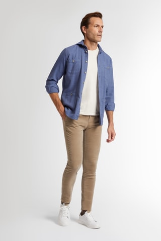 Chemise regular - Bleu