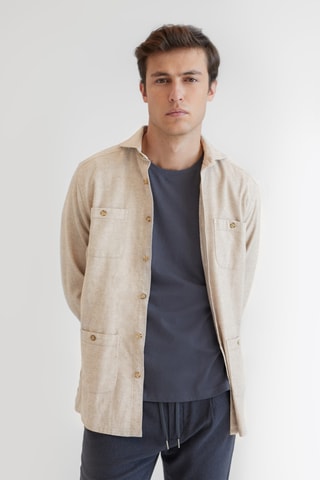 Chemise regular - Marron