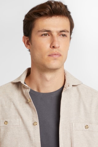 Chemise regular - Marron