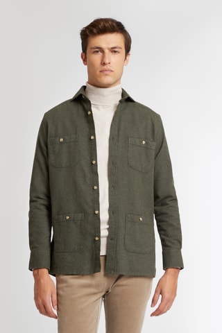 Chemise regular - Vert