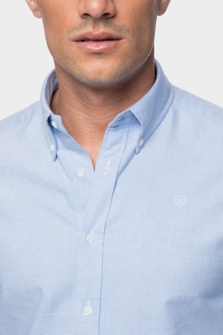 Chemise regular - Bleu