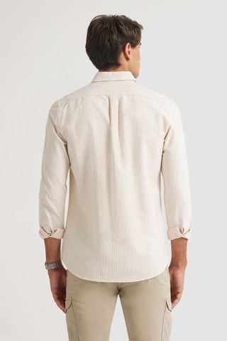 Chemise regular - Jaune