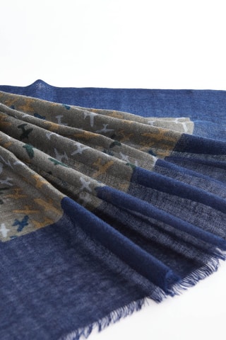 Foulard en laine - Vert