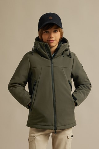Parka à capuche - Vert