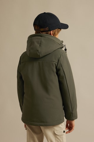 Parka à capuche - Vert