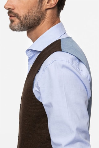 Gilet de costume - Marron