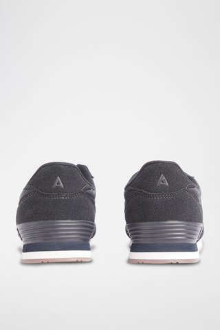 Baskets en nubuck - Vert