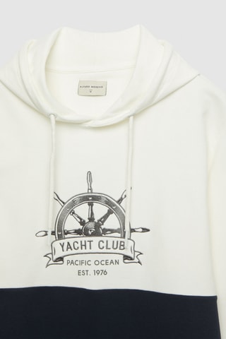 Sweat à capuche - Bleu marine