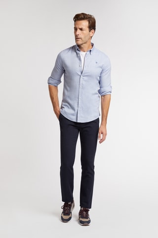 Chemise regular - Bleu