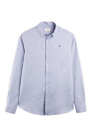Chemise regular - Bleu