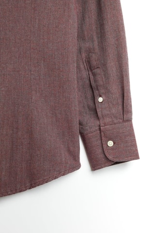 Chemise regular - Rouge